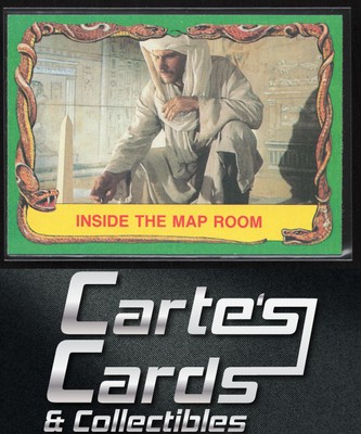Inside The Map Room 1981 Topps Raiders of the Lost Ark #45 Harrison Ford