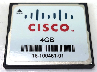 Cisco 4GB CompactFlash Card 16-100451-01 CF Speicherkarte Router Switch