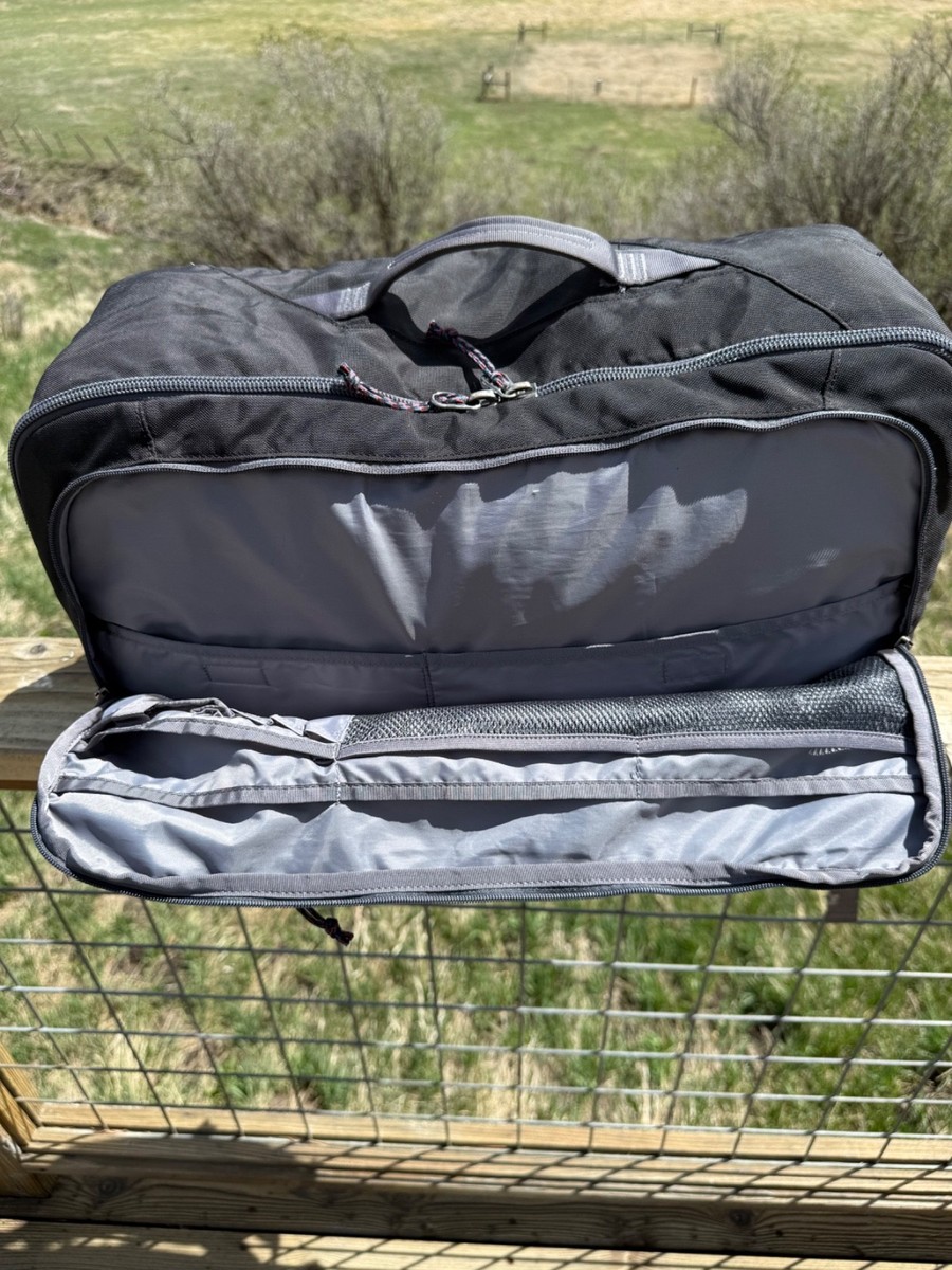 Patagonia Transport MLC 45L Black 3-Way Tote Backpack Travel Bag