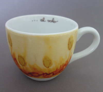 Jumbotasse Tasse Milch Kaffee Cappuccino Thun al volo Italien