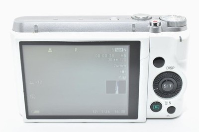 Excellent]CASIO EXILIM EX-ZR1000 12.5MP White Compact Digital