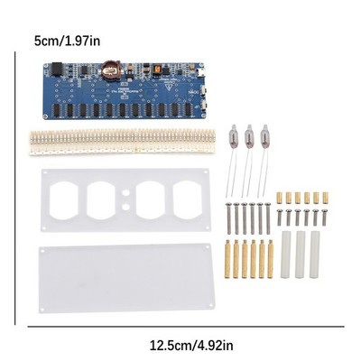 Micro-USB 5V 1A 12/24 Hour/Sleep Module Circuit Board DIY Digital Clock Board
