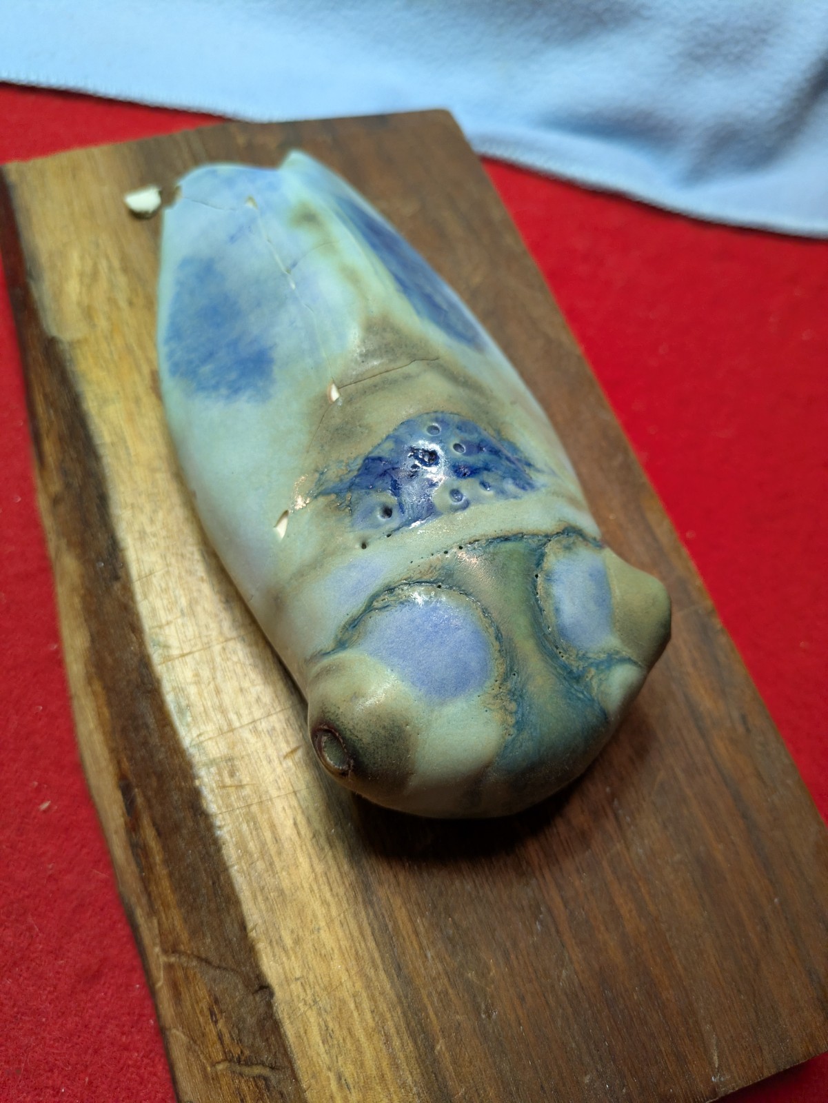 Vintage McCarty Pottery Cicada BROKEN ~SEE ALL PICS!
