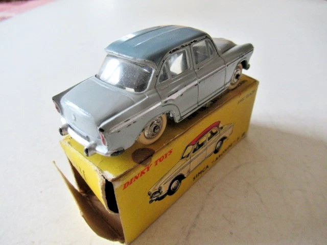 DINKY TOYS Ref 544 SIMCA ARONDE P60 + BOITE D'ORIGINE - Photo 4/4