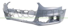Audi A4 S-Line Front Bumper Primed With Headlight Wash Holes 2012-2015