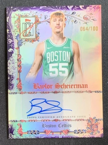 2025 Topps Signature Baylor Scheierman Purple (RAW)