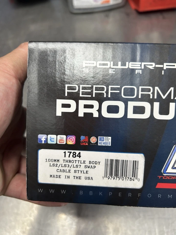 Корпус дроссельной заслонки BBK 1784 LS3 LS7 для Chevy Chevrolet Camaro Corvette 1990-2015 - Изображение 2 из 4