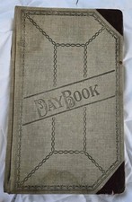 Ledger Daybook Ledger Ephemera Mainly Blank Pages But Couple Pages Of Writing