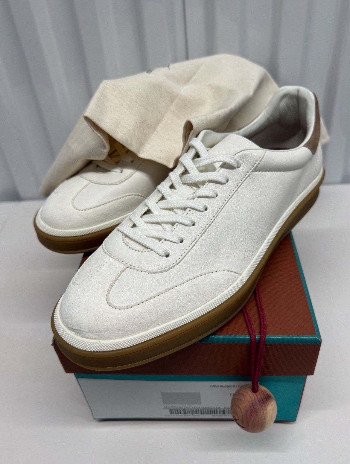 Loro Piana Tennis Walk Men Size EU 42 US 9 White