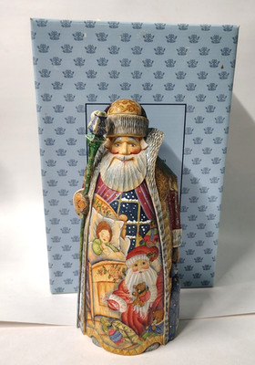 G DeBrekht Russian Style Santa Night Before Christmas