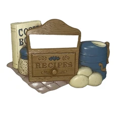 1992 Burwood Products Wall Hanging Retro Kitchen Country Farmhouse Cottagecore