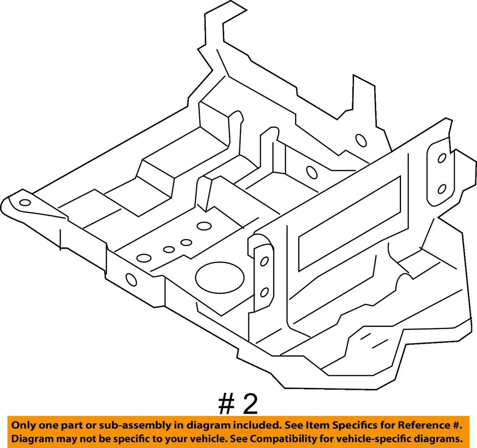 Bandeja para Chevrolet Pontiac Aveo Aveo5 2009-2011 96853967 - nuevo fabricante de equipos originales 96853967 Foto 4 de 4
