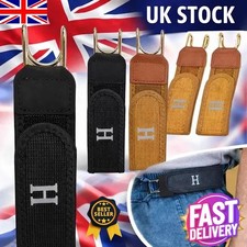 Belt Closure Tactical Metal Hook Elastic Belt Unisex Buckle,Less Invisible Waist