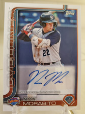 2025 Topps Pro Debut NICK MORABITO Rookie Autograph Card NEW YORK METS #PD-194