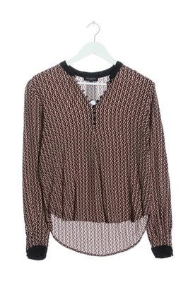 SELECTED Blusa de manga larga Mujeres Blusa Talla EU 34 negro-marrón-blanco puro - Imagen 1 de 4