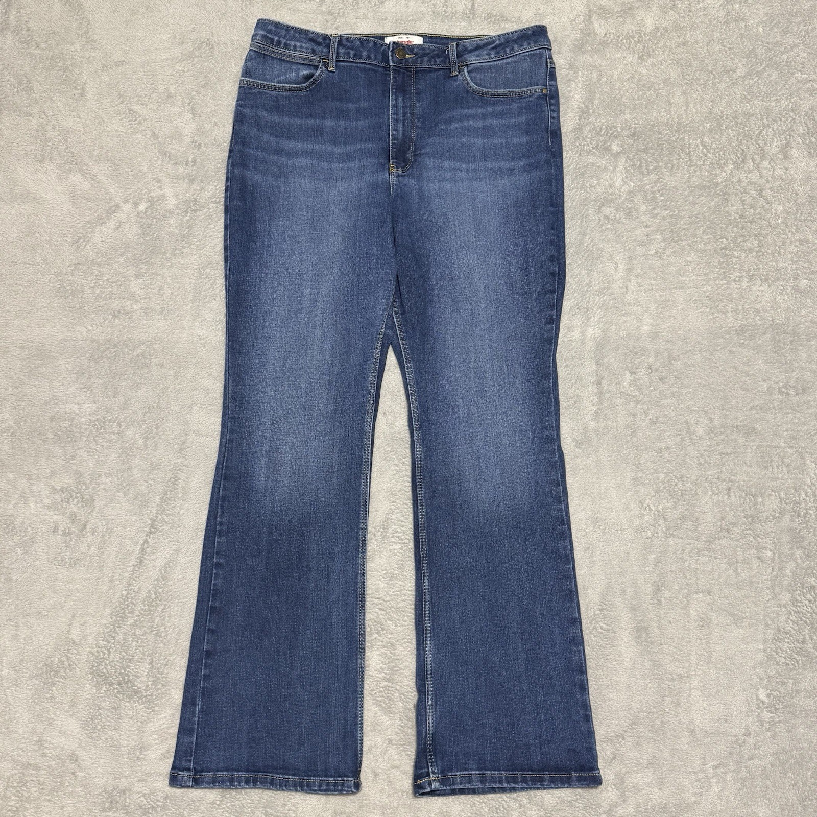 Wrangler High Rise Bold Bootcut Womens Jeans 16x30 Stretch Rodeo Western Cowgirl