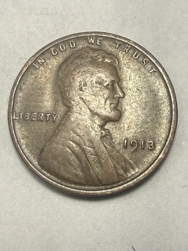 ** 1913 LINCOLN CENT-   VF+  (UPGRADE THAT SPOT IN YOUR SET)  PRICED TO SELL **