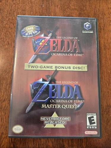 The Legend of Zelda: Ocarina of Time - Master Quest Two-Game Bonus Disc GameCube