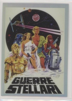 2021 Topps Chrome Wars Galaxy Global Posters Star Wars: A New Hope (Italy) 0m4q