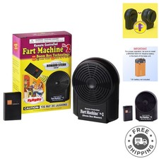 Remote Controlled Fart Machine - 15 Lifelike Sounds 100 ft Wireless Range