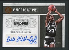 2016-17 BILL WILLOUGHBY 094/149 AUTO PANINI EXCALIBUR CALLIGRAPHY AUTOGRAPHS