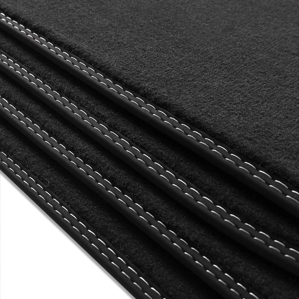 For Volvo C70 1997-2005 OEM Quality black Carpet Velour Car Floor Mats Liners - Image 3 of 4