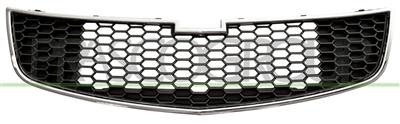 Grille centrale radiateur inférieure Chevrolet Cruze 2009-2012 en ABS noir