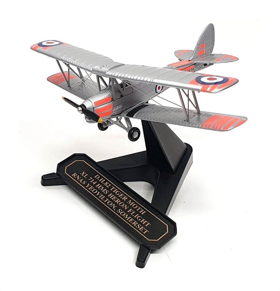 Oxford Diecast 1/72 Scale 72TM008 - DH 82 Tiger Moth XL 714 HMS