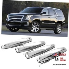 4 PCS Exterior Chrome Door Handle for Chevy GMC Cadillac Buick