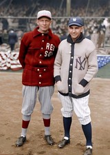 Howard Ehmke & Bob Shawkey-1924 8x10 Colorized Print-FREE SHIPPING