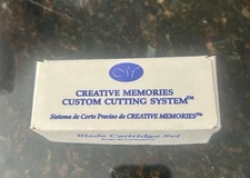 Creative Memories Custom Cutting System Blades Red Green Blue Set of 3 New