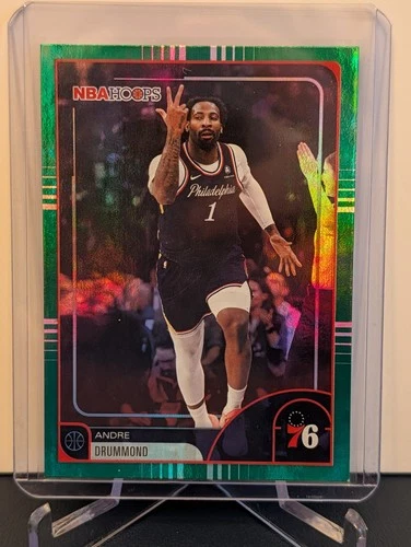 2025-26 Topps NBA Hoops Andre Drummond #60 Green - 76ers