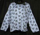 New DISNEY Womens Sz 3X Blue Mickey Mouse 2 Pc Pajamas Set L/S Jogger Pants NWT — photo 4