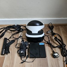 PlayStation PS4 VR Headset - Processor Unit & Cables - Sony PSVR VR1
