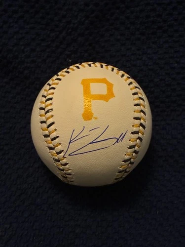 KONNOR GRIFFIN AUTOGRAPHED SIGNED OMLB BASEBALL MLB PIRATES STITCH #1 PROSPECT