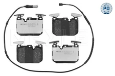 Front axle Meyle 025 250 2818/PD brake pad set, disc brake for BMW