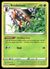 Kricketune Normal Uncommon SWSH10: Astral Radiance 010/189 NM