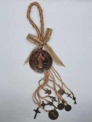 St Benedict Hanging Car Blessings Car Rosary Wall Decoration Strings