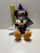 Disney Mickey Mouse Witch Halloween Costume Plush Doll