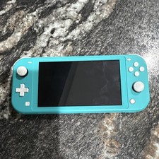 Nintendo Switch Lite Turquoise Handheld Gaming Console USB-C Headphone Jack