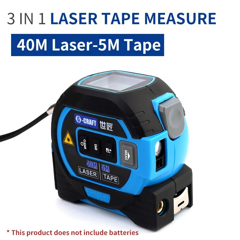 3 In 1 Laser Tape Measure Rangefinder 5m Tape Ruler Infrared High-precision - Image 4 of 4