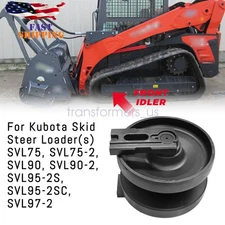 For Kubota SVL75-2 SVL90 SVL95-2 SVL97-2 Heavy Duty Front Idler V0611-22100