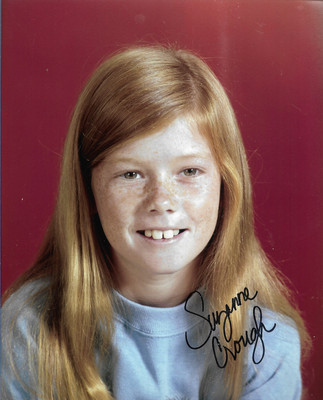 Suzanne Crough "The Partridge Family" Signed Genuine Autograph 10"x8