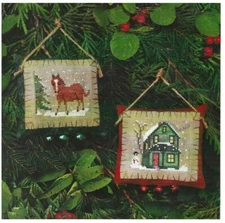 DOWN JINGLEPOT ROAD #2--Christmas-Counted Cross Stitch Pattern w/ Accessory Pack