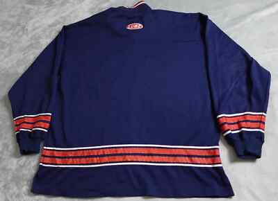 Vintage Lugz Sport Track Jacket Men's 2XL Blue 1/4 Zip Hip Hop
