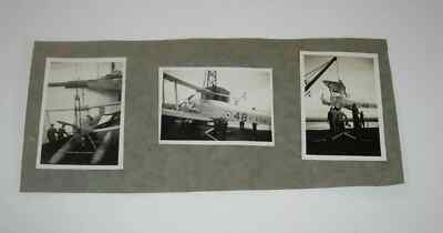 K-5102 Bienenkönigin - 3 Fotos - RC Zielflugzeug 1930er - HMAS AUSTRALIA