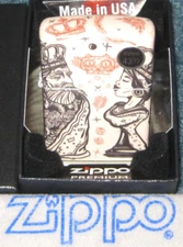 ZIPPO 540 DESIGN Lighter CHESS King QUEEN Knight 46029  NEW Matte Color 540