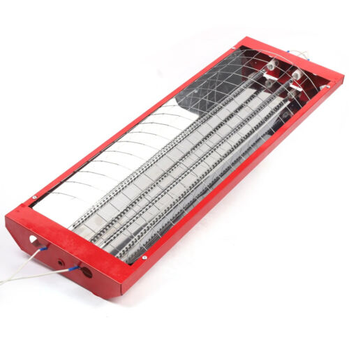 Lampada polimerizzante vernice infrarossi, cabina di cottura a spruzzo, riscaldatore luce riscaldante, 2 kW, 8 set - Foto 1 di 8