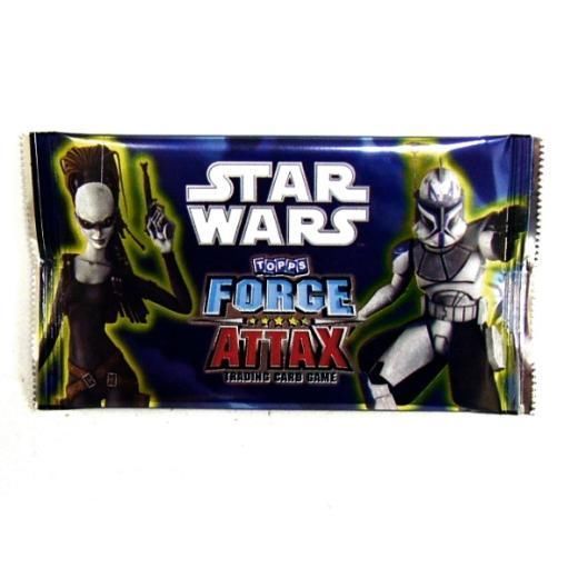 Topps Star Wars Force Attax 10 Booster = 50 Trading Cards