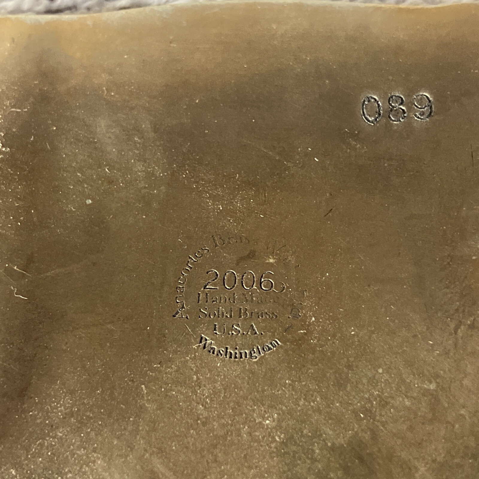 Solid Brass Belt Buckle Centennial Celebration 20… - image 4